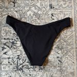 Mara Hoffman NWT  Cece Bikini Bottom in Black Size XL Photo 2