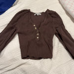 Love Tree brown long sleeve  Photo 0