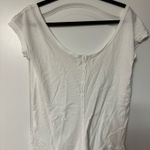 Free People  Off-The-Shoulder Top White Photo 1