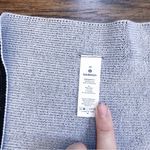 Lululemon • Exaltation Wrap reversible shrug Black Stargaze cotton silk knit Photo 3