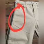 Free People Beaded Embellished Skinny Jeans Frayed White Cream Size 31 Photo 14