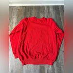 Hanes VTG I Love Cats Cat Lover Sweatshirt Crewneck Pullover Red Black Size S M Photo 9