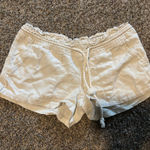 Roxy  white linen shorts Photo 0