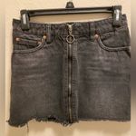 Free People  We The Free Zip it Up Mini Skirt in Black Size 24 Photo 5