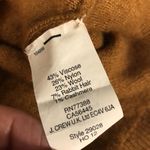 J.Crew  tan/rust novelty print sweater women’s size XXS wool rabbit hair‎ Photo 5