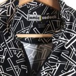 Jamie sadock ladies zip up lightweight tennis golf sports jacket size small Black Photo 5