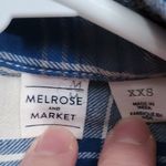 Melrose and Market *5/$25 Sale* Oversized Plaid Button Down Flannel Swing Shirt Photo 6