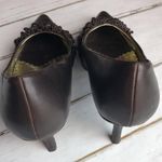 Rampage Brown Faux Leather Pointed Toe Heels Shoe Size 9.5 Photo 5