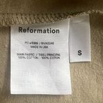 Reformation NEW Belfort Top in Khaki Photo 4