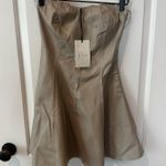 Klesis mini Dress Tan Size M Photo 0