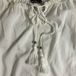 Unique spectrum  White Eyelet Blouse Photo 5