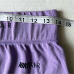 Nike air slim fit all over print athletic shorts Purple black medium high rise Photo 8