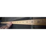 Free People Black Raw Hem Jeans 26 Dark Gray Grunge Streetwear Edgy Festival Photo 4