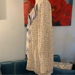 Calvin Klein  Long Sleeve Blouse Gray Blue White Print Button Down Size 2X Photo 3