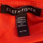 Eileen Fisher ‎ Womens Blouse Size XL Lyocell Fall Pumpkin Thanksgiving Holiday Photo 5