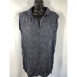 prAna 5----  High Low Tunic Top V Neck Pockets Cuffed Sleeve Size Medium Photo 3