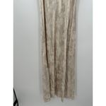 All that jazz Womens Y2K Maxi Dress Size 11/12 Vintage Cream Floral Satin Prom Photo 2