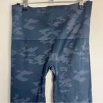 Spanx  Camo Compression Leggings Black Dark Gray High Waist Activewear Women's LG Photo 6