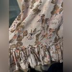 Rebecca Taylor  sleeveless floral 100% silk top size 8 Photo 1