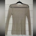 Free People Nwot  filter finish long sleeve white Photo 3