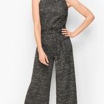 Talbots Soft Drape Jersey Romper Size XL Dark Heather Gray One Piece Pockets Photo 0