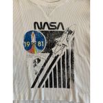 Gold rush NASA 1981 Waffle Knit Thermal Top Women’s Large Long Sleeve Photo 3