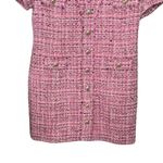 Generation Love Anne Tweed Mini Dress Pink Melange Classic Women’s Size XL Photo 4