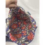 Bonnie’s Bags Red Poinsettia Fabric Handbag with Matching Coin Purse Homemade Photo 3