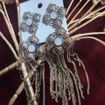Free People  Vintage Inspired Fashion Earrings With Stone Photo 0