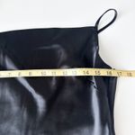 Birdy Grey  Black Satin Bridesmaid Dress Photo 8