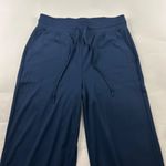 Lou & grey Navy Soft Knit Wide Leg Lounge Pant M New Photo 1