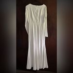 Lulus  Romance for the Ages White Long Sleeve Maxi Dress Photo 10