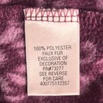 Croft & Barrow  Faux Fur Pajama Set Purple Large Photo 9