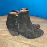 Frye & Co. Judith Double Zip Suede Heeled Western Boot Olive Green Women’s 7 Photo 1