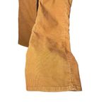 Levi's Ribcage Flare Button Fly Brown Corduroy Pants Boho 70s Vibes Size 26 Photo 3