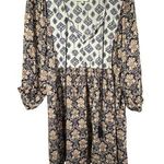 Umgee  Boho Dress Neutral Size Medium Photo 0