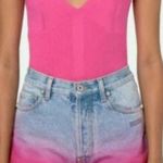 Off-White Degrade Shorts Bleach Fuschia Photo 0