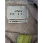 Urban Outfitters  Tan Cropped Teddy Quarter-Zip Pullover Photo 2