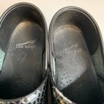 Dansko  Professional Black Gunmetal Metallic Womens Clog Work Shoe 39 8.5 Photo 8