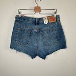 Levi's 501Original Womens High Rise Cotton Denim Shorts Chewed Hem Size 32 Photo 6