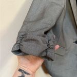 Y2K Grey Cropped Blazer Scrunch Sleeve Officecore YeSt US 12 Gray Photo 4