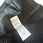 Marine layer  Jude Flutter Sleeve Tank Black Medium 100% Cotton Summer 2022 Light Photo 1