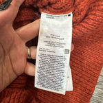 VERO MODA  Kylie Button Blocked Striped Cardigan Sweater Rust/Orange Women XS Photo 3