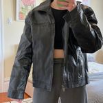 Guess Vintage Leather Jacket - Mens Photo 0