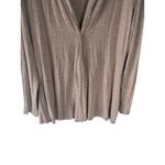 Soft Surroundings  Women's‎ Small Size Gray Lightweight V Neck Sweater Photo 2