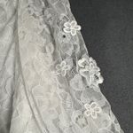 For Love & Lemons  Loretta Cropped Blouse Womens XL White Lace Floral Top NWT Photo 5