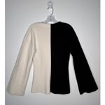 & Other Stories & Other Stories Stockholm Atelier Colorblock Wrap black & cream Cardigan XS Photo 3