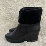 DKNY Women's Nadra Wedge Booties In Black - Size 8.5 NIB Photo 4