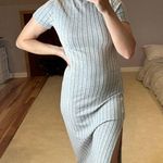 SheIn : Wide Ribbed Tee Shirt Dress Photo 1