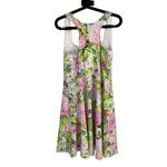 Laura Ashley Womens Floral Sleeveless Golf Tennis Dress Built-In Bra feminine L Photo 1